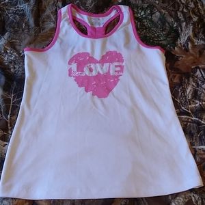 Racerback tank top